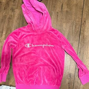 Champion Fuchsia Athletic Hoodie